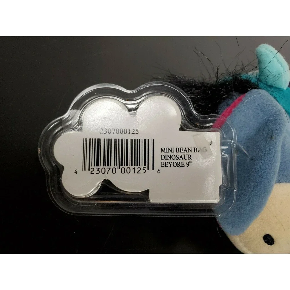 Walt Disney Mouseketoys Mini Bean Bag Dinosaur Eeyore 9